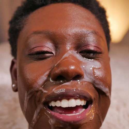 Facial Black Porn