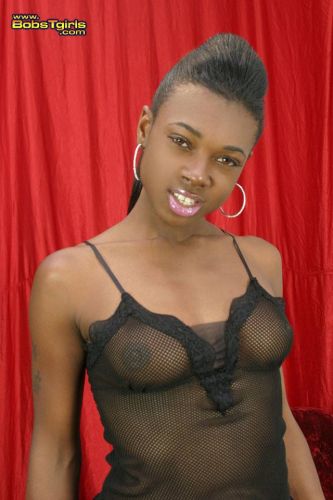 Horny black tranny Aimee Lee