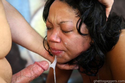 Massive load on Alana Moore face