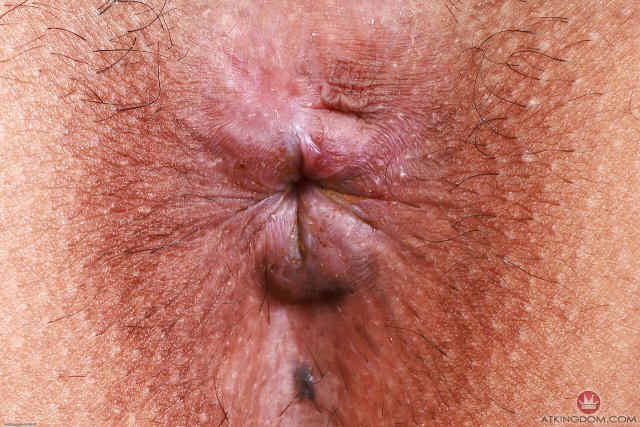 Black sexy Ameena Green showing her anus