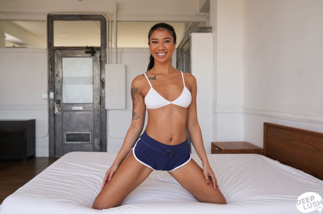 Adorable Ameena Green drilled by big black cock