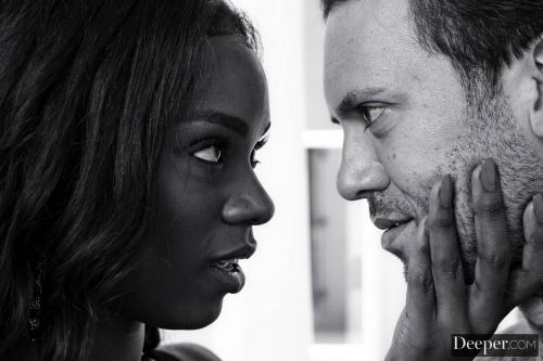 Ana Foxxx riding white cock