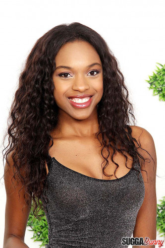 Stunning ebony Armani Monae