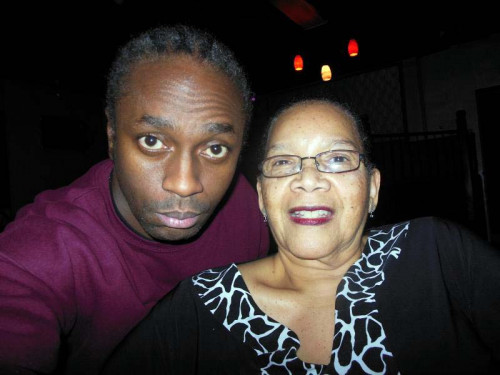 Ebony mature Cajun Queen baring big tits