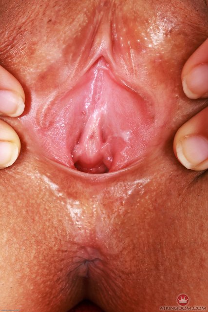 Hot latina Dani Diaz baring her twat