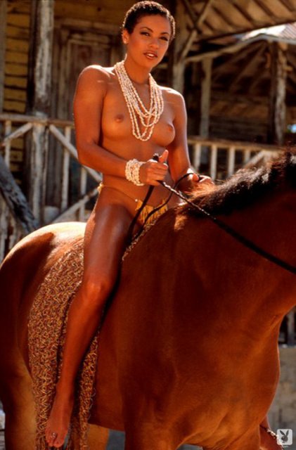 Black Playboy Playmates Daphnee Duplaix