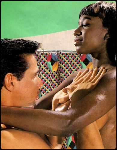 Black busty Dominique Simone getting cumshot