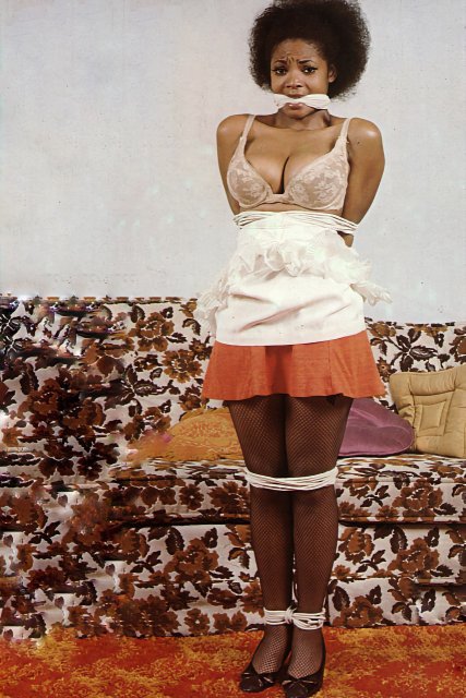 Black mature Georgia Jackson bondage