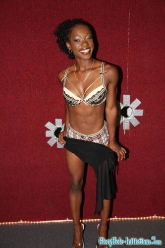 Ebony Justice Jade glory hole