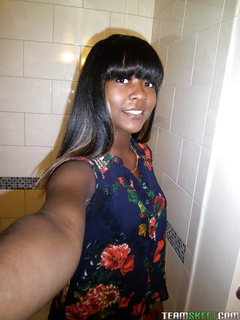 Kaci Starks revealing her young fresh body