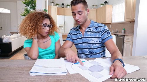 Ebony Kendall Woods fucked by her classmate