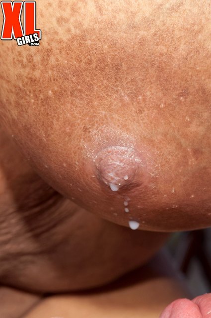 Black busty Kristina Milan fucked by white cock