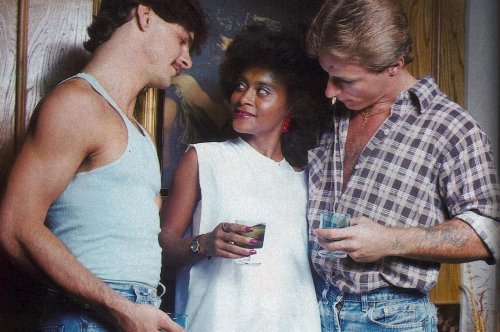 Black Lady Stephanie double penetration