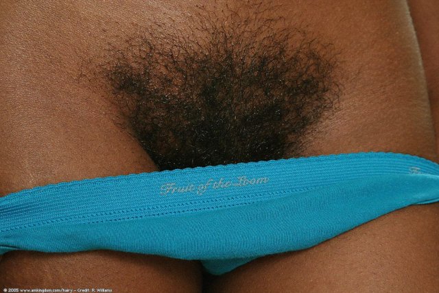 Ebony hottie Liyah baring her hairy twat