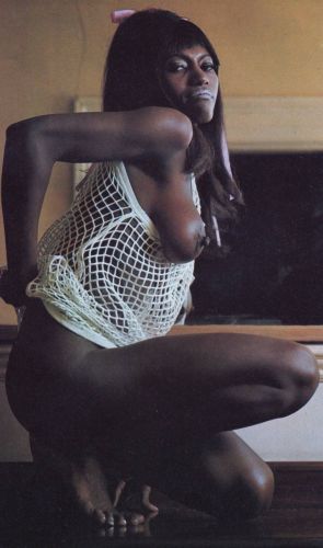 Stunning ebony diva Lucienne Camille