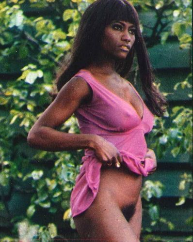 Stunning ebony diva Lucienne Camille