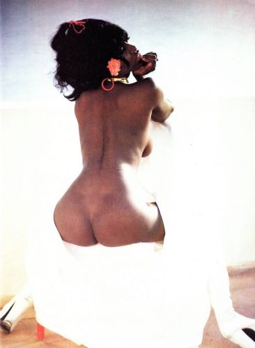 Stunning ebony diva Lucienne Camille