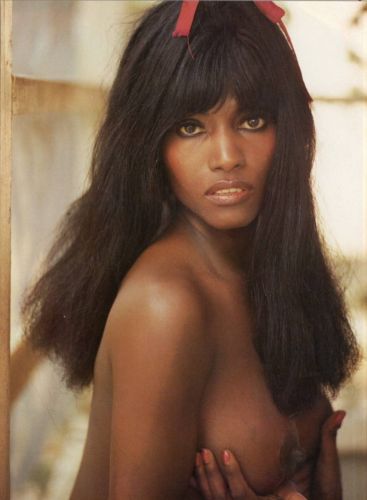 Gorgeous black babe Lucienne Camille