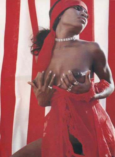 Gorgeous black babe Lucienne Camille