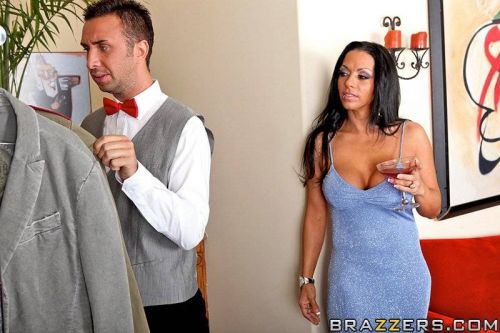 Ebony Mercedes Ashley fucked by white cock