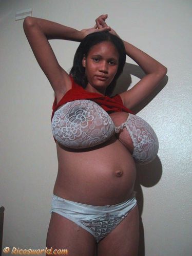 Ebony Natasha Nelson monster tits