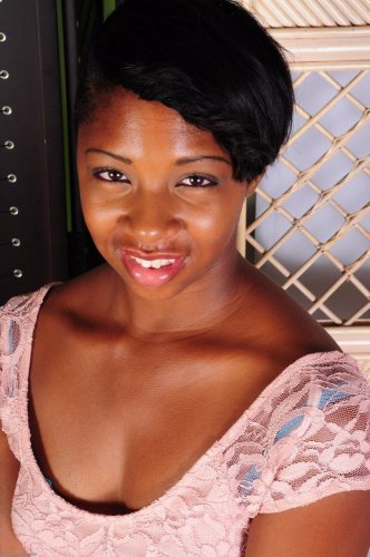 Black Parris Love baring her young gorgeous body