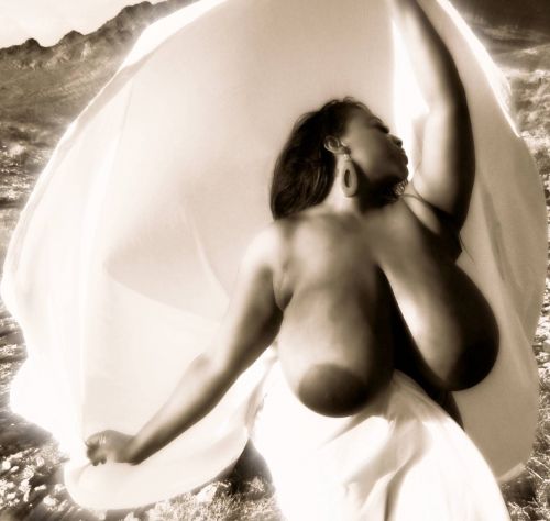 Poetry L Travis big black tits