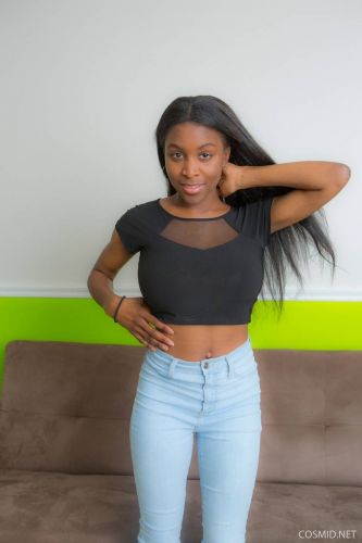 Stunning ebony Queenie Reynolds