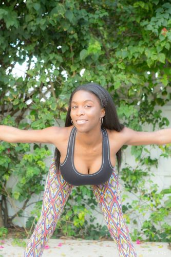 Black yoga queen Queenie Reynolds