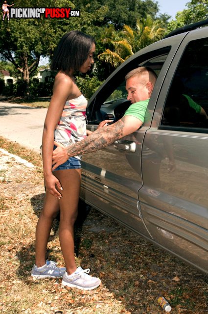 Ebony teen Rio Marxxx riding white cock