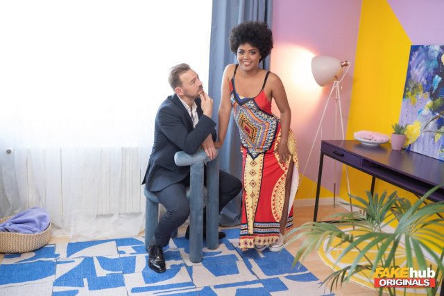 Kinky Selva Lapiedra banged by big white cock