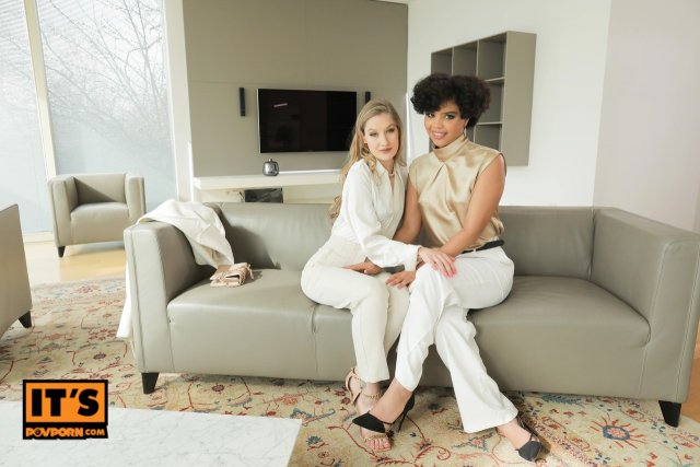 Selva Lapiedra in hot interracial threesome