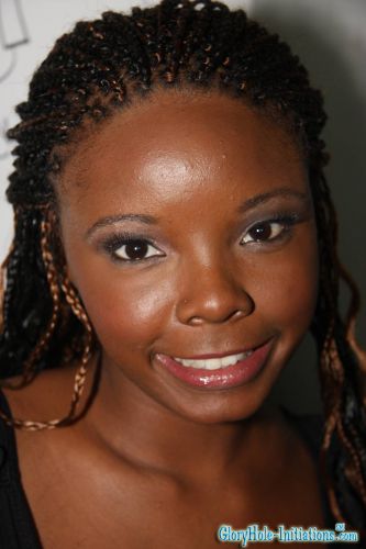 Black Stacey Adams glory hole