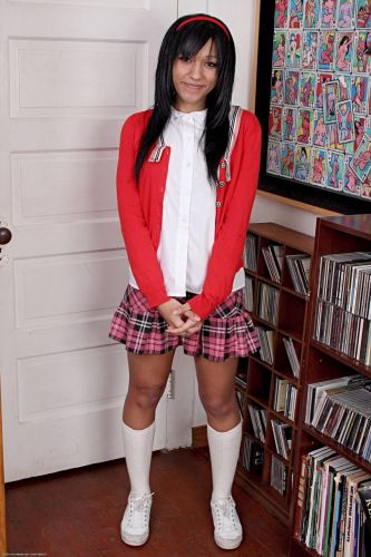 Stunning black babe Tess Morgan 