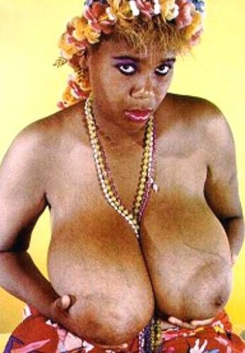 Buxom ebony diva Yolanda Haskins